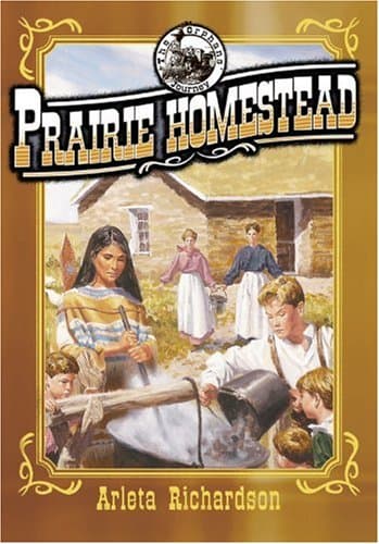 Book cover for Prairie Homestead by Richardson, Arleta