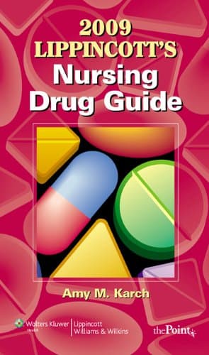 Book cover for Lippincott's Nursing Drug Guide 2009 by Karch, Amy M.
