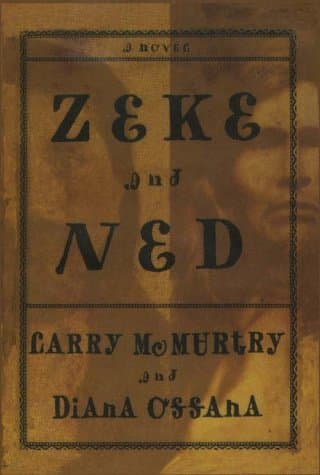 Book cover for Zeke and Ned (G K Hall Large Print Book Series) by McMurtry, Larry