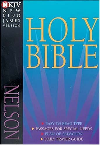 Book cover for New King James Version Reader's Edition by Thomas Nelson