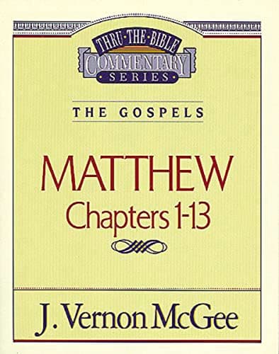 Book cover for Thru the Bible Vol. 34: The Gospels (Matthew 1-13) (34) by McGee, J. Vernon