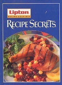 Book cover for Lipton Recipe Soup MIX Recipe Secrets by Publications Internation, Ltd.