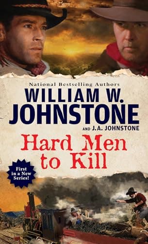 Book cover for Hard Men to Kill by Johnstone, William W.