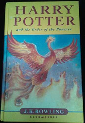 Book cover for Harry Potter and the Order of the Phoenix (Book 5) by Rowling, J. K.