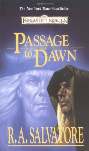 Book cover for Passage to Dawn (Forgotten Realms: Legacy of the Drow, Book 4) by Salvatore, R.A.