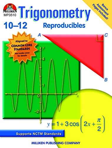 Book cover for Trigonometry - Grades 10-12 by Marilyn Occhiogrosso
