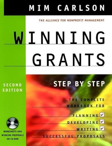 Book cover for Winning Grants: Step by Step, 2nd Edition by Mim Carlson
