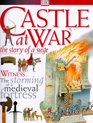 Book cover for DK Discoveries: Castle at War by Langley, Andrew
