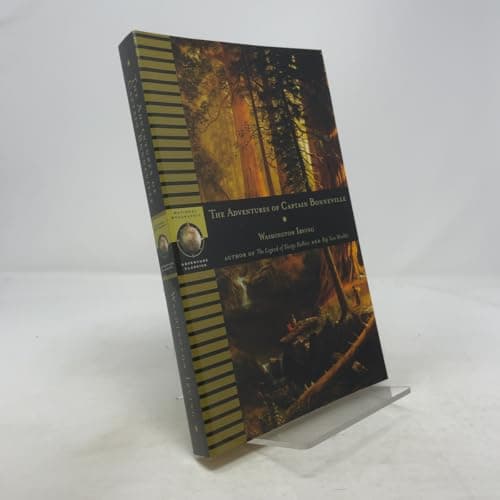 Book cover for The Adventures of Captain Bonneville by Washington Irving