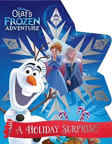 Book cover for Disney Olaf's Frozen Adventure: A Holiday Surprise by Roth, Megan