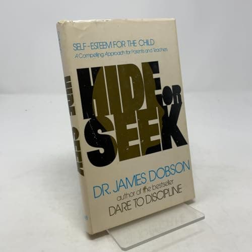 Book cover for Hide or Seek: Self-Esteem for the Child by Dobson, Dr. James