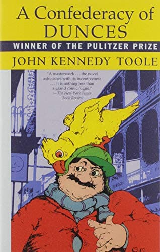 Book cover for A Confederacy of Dunces by John Kennedy Toole