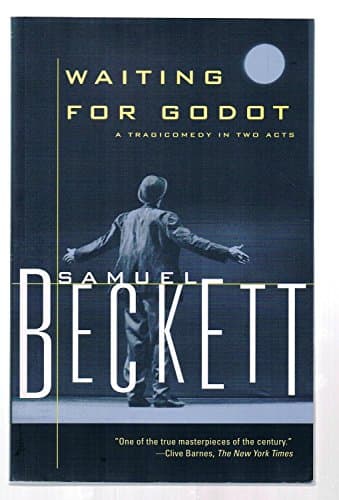 Book cover for Waiting for Godot: A Tragicomedy in Two Acts by Beckett, Samuel