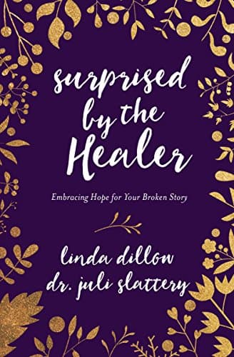Book cover for Surprised by the Healer: Embracing Hope for Your Broken Story by Dillow, Linda