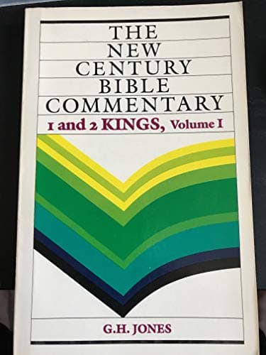 Book cover for 1 And 2 Kings, Volume I (New Century Bible Commentary) by Jones, Gwilym H.