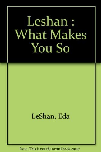 Book cover for What Makes You So Special? by LeShan, Eda