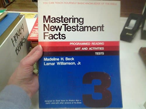 Book cover for Mastering New Testament Facts: Pauline Letters v. 3 by Beck, Madeline & Williamson, Lamar