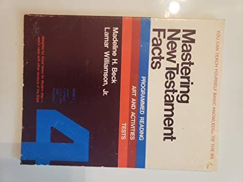 Book cover for Mastering New Testament Facts: General Letters, Revelations v. 4 by Madeline & Williamson Beck