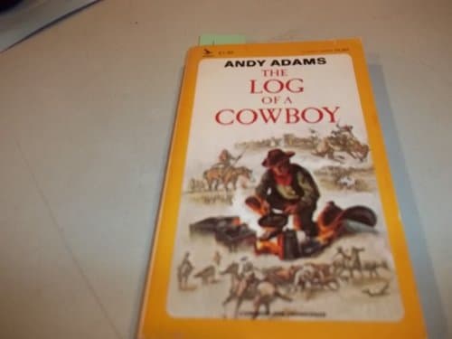 Book cover for The Log of a Cowboy by Adams, Andy