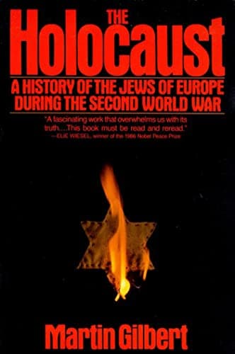 Book cover for The Holocaust: A History of the Jews of Europe During the Second World War by Gilbert, Martin