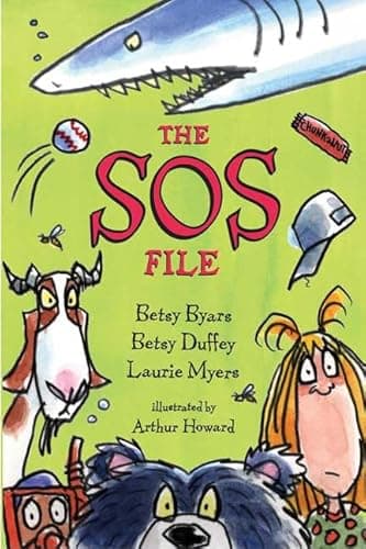 Book cover for The SOS File by Byars, Betsy