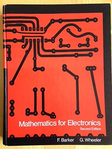 Book cover for Mathematics for electronics by Barker, Forrest L