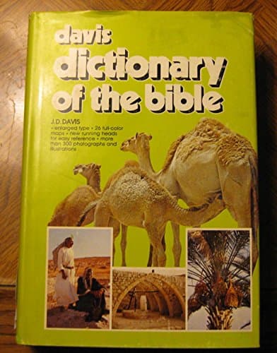Book cover for Davis Dictionary of the Bible by Davis, John D.
