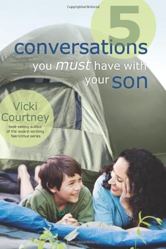 Book cover for 5 Conversations You Must Have with Your Son by Courtney, Vicki