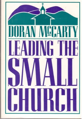 Book cover for Leading the Small Church by McCarty, Doran