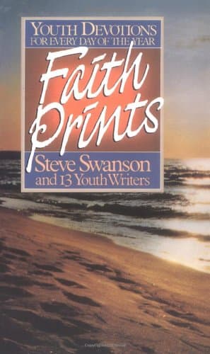 Book cover for Faith Prints: Youth Devotions for Every Day of the Year by Swanson, Steve