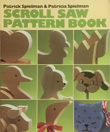 Book cover for Scroll Saw Pattern Book by Spielman, Patrick