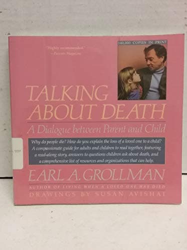 Book cover for Talking about Death: A Dialogue Between Parent and Child by Grollman, Earl A.