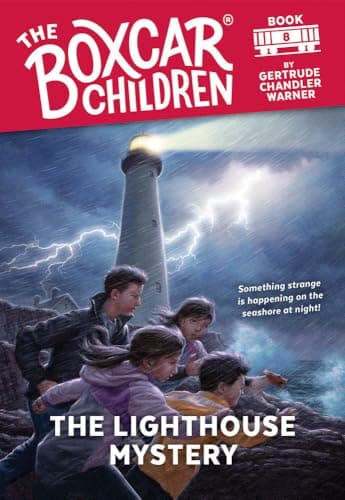Book cover for The Lighthouse Mystery (The Boxcar Children Mysteries) by Warner, Gertrude Chandler