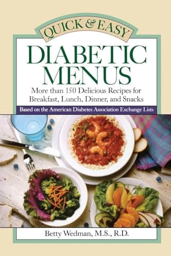 Book cover for Quick & Easy Diabetic Menus by WEDMAN