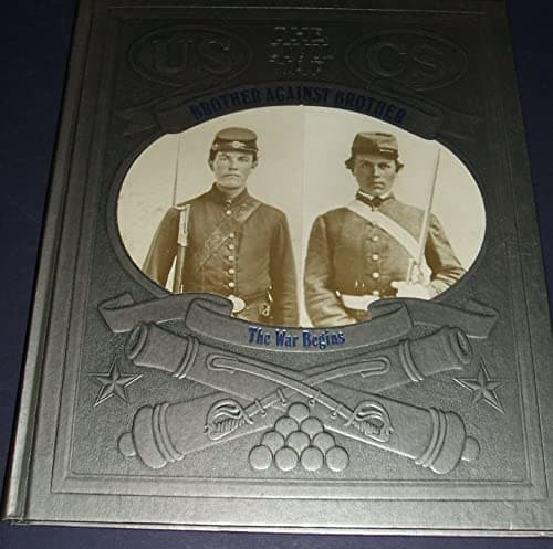 Book cover for Brother Against Brother (Civil War) by William C. Davis