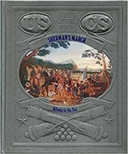 Book cover for Sherman's March: Atlanta to the Sea (CIVIL WAR) by Nevin, David