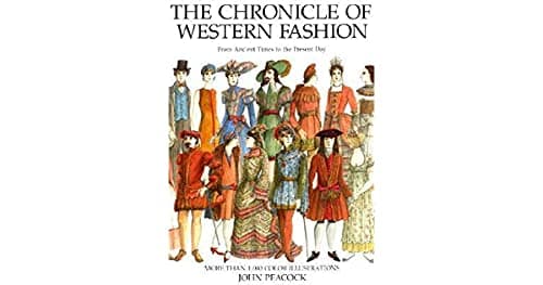 Book cover for Chronicle of Western Fashion by Peacock, John
