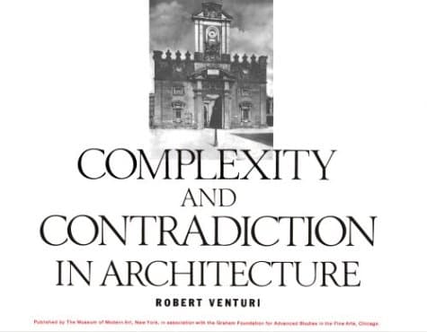 Book cover for Complexity and Contradiction in Architecture by Robert Venturi