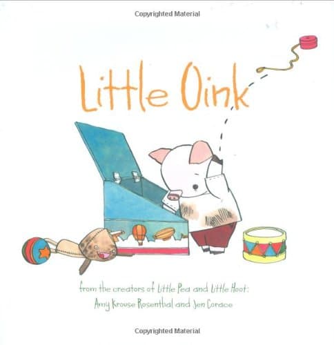 Book cover for Little Oink by Rosenthal, Amy Krouse