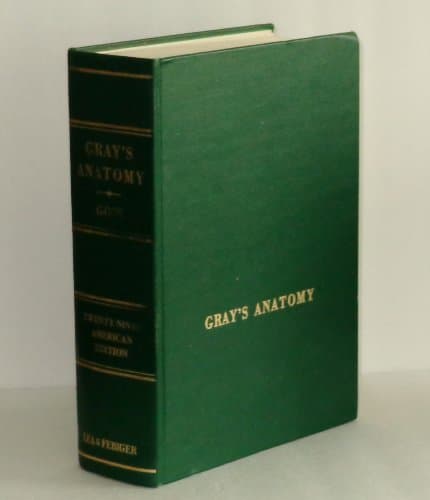 Book cover for Gray's Anatomy by Gray, Henry; Goss, Charles Mayo