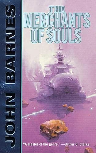 Book cover for The Merchants of Souls by Barnes, John