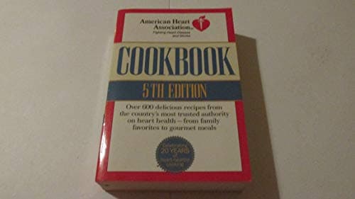 Book cover for American Heart Association Cookbook, 5th Edition by American Heart Association