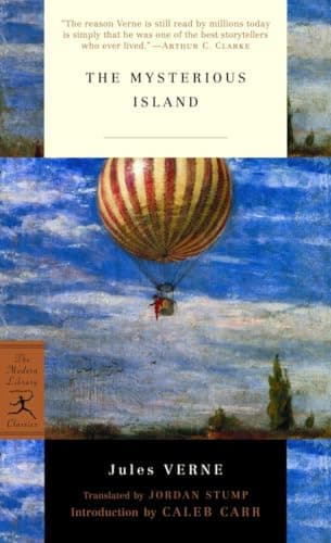 Book cover for The Mysterious Island (Modern Library Classics) by Verne, Jules