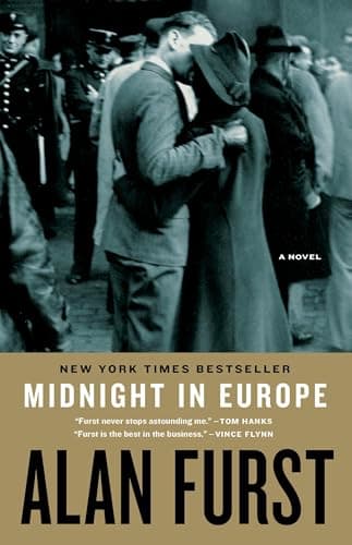 Book cover for Midnight in Europe: A Novel by Furst, Alan