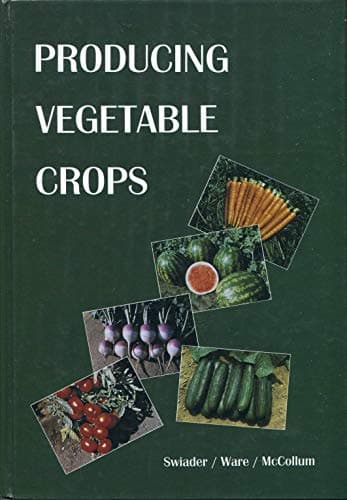 Book cover for Producing Vegetable Crops by John M. Swiader