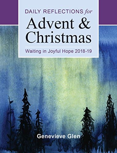 Book cover for Waiting in Joyful Hope: Daily Reflections for Advent and Christmas 2018-2019 by Glen OSB, Genevieve