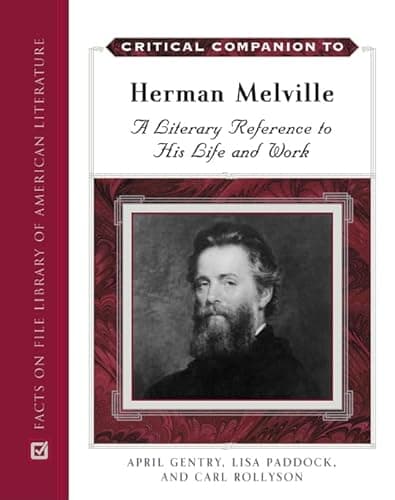 Book cover for Critical Companion to Herman Melville (Critical Companion (Hardcover)) by Rollyson, Carl