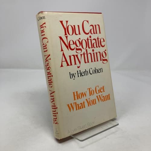Book cover for You Can Negotiate Anything by Cohen, Herb