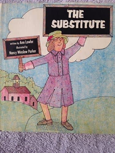 Book cover for The substitute by Lawler, Ann