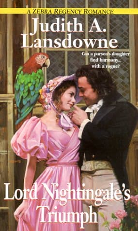 Book cover for Lord Nightingale's Triumph (Zebra Regency Romance) by Judith A. Lansdowne
